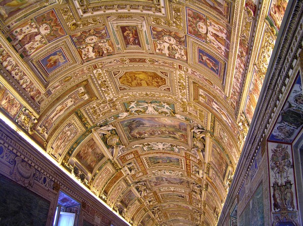 200VaticanMuseumCeiling