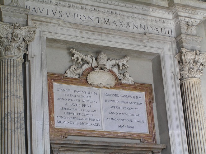 204OutsideHolyDoorofBasilica