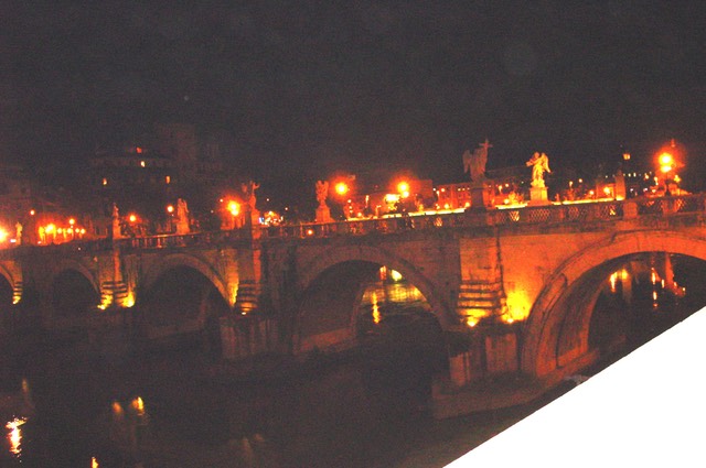 232bPonteSant'AngeloAtNite