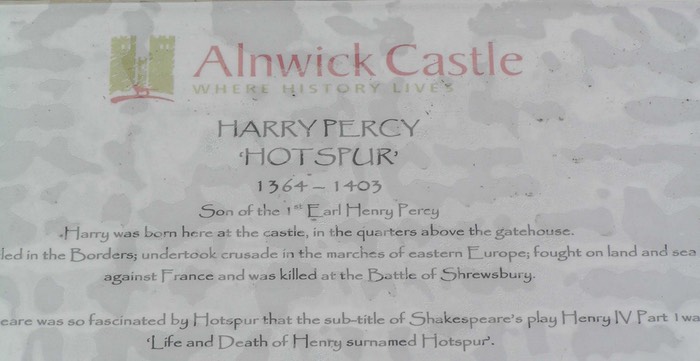 58Alnwick Plaque